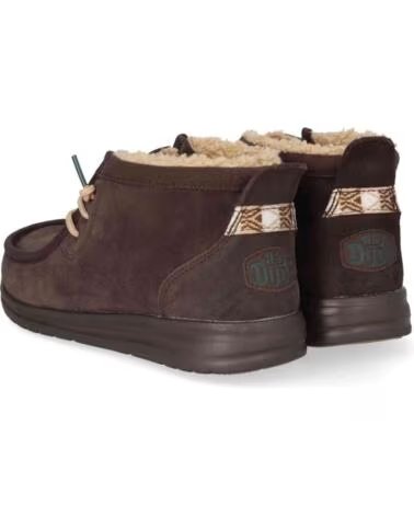 HEY DUDE SNEAKER HD42052-2IV BRAUN HERREN MOLE BROWN