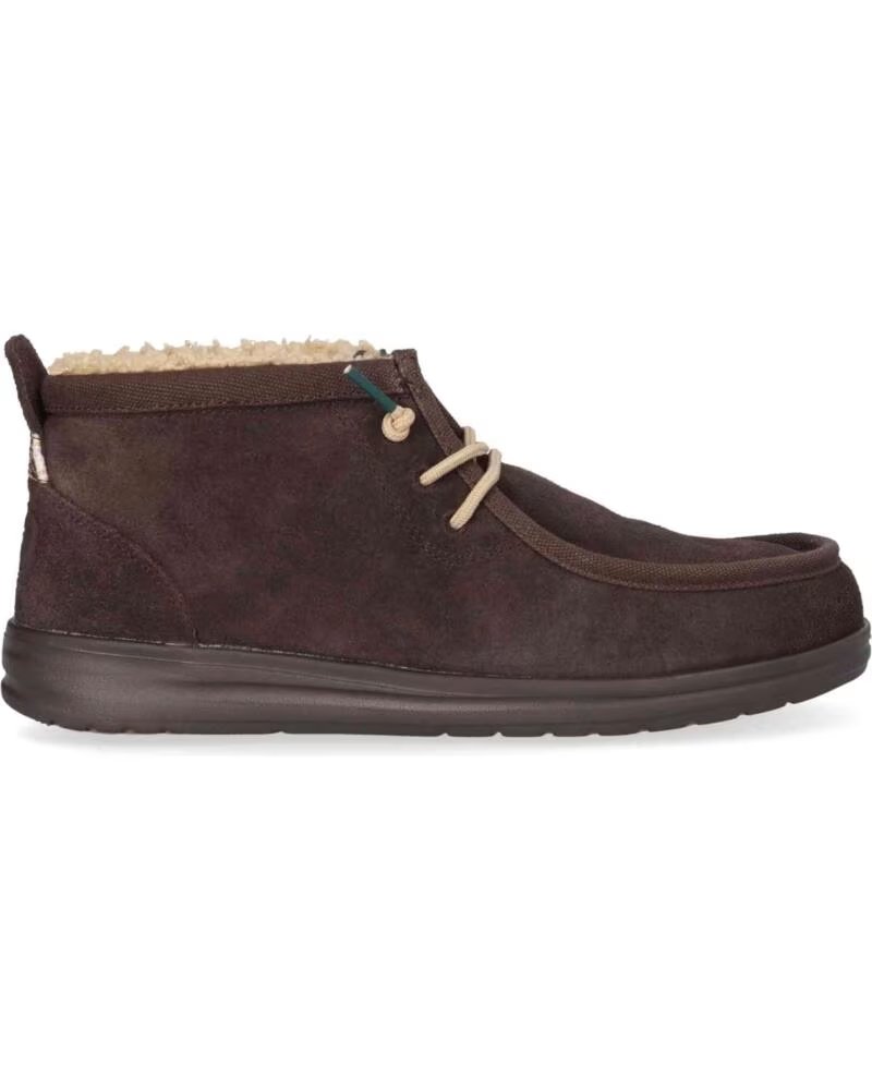 HEY DUDE SNEAKER HD42052-2IV BRAUN HERREN MOLE BROWN