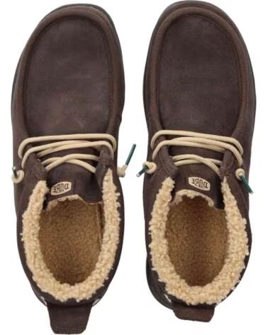 HEY DUDE SNEAKER HD42052-2IV BRAUN HERREN MOLE BROWN