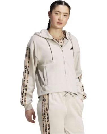 ADIDAS SWEATSHIRT COM CAPUZ JM1860 BEGE MULHER WONALU-MULTCO