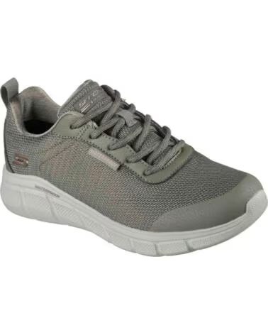SKECHERS ZAPATILLAS 117351-OLV OLIVE MESH HOMBRE