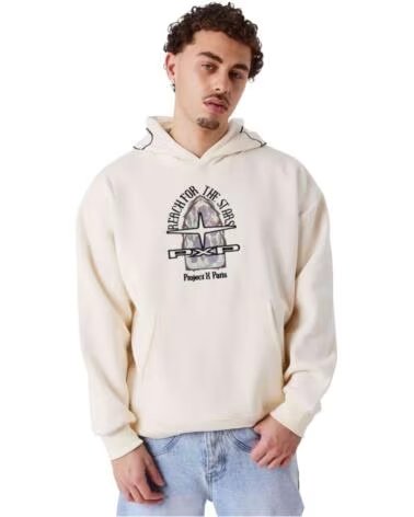 PROJECT X PARIS KAPUZENPULLOVER 2522174-CC UNISEX CRAIE