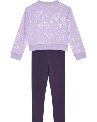 ADIDAS FATO DE TREINO COMPLETO JW2421 ROXO MENINAS POWPLU-SILVMT