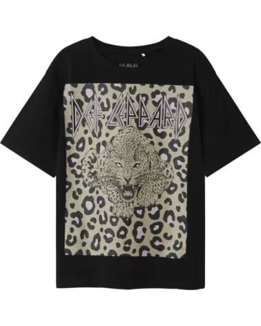 NAME IT T-SHIRT DE MANGA CURTA 13247166-BLACK PARA MENINAS NEGRO