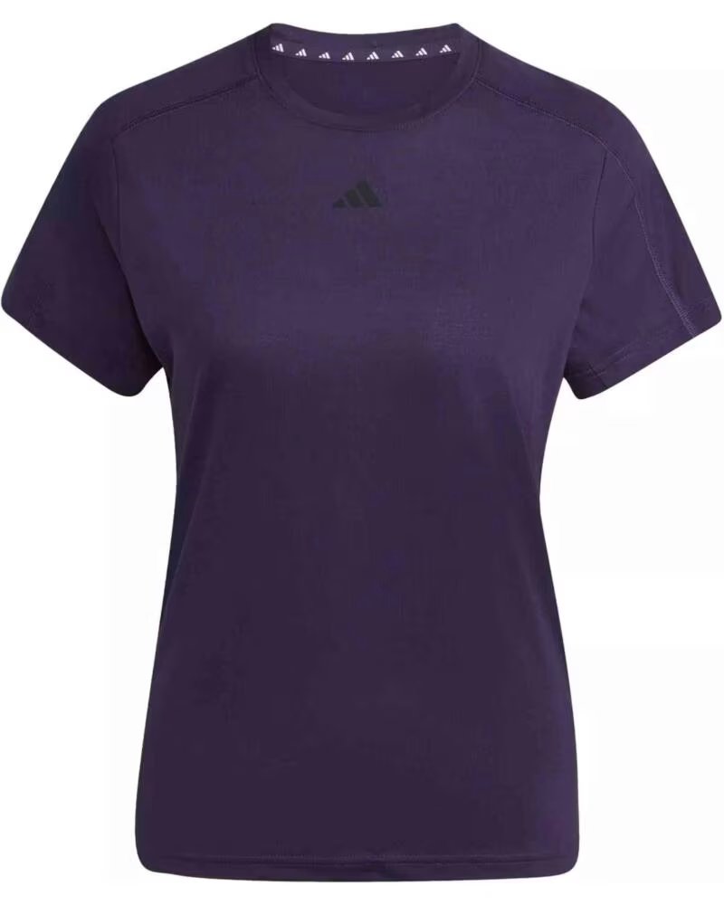 ADIDAS Camiseta De Manga Corta Jy4573 en morado para mujer AURPLU-BLACK