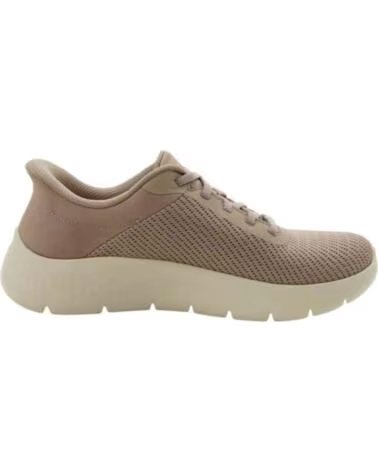 SKECHERS Zapatillas 125516-Tpe en beige para mujer TAUPE TEXTILE-TRIM