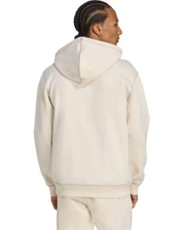 ADIDAS KAPUZENPULLOVER ESSENTIALS FZHD JW0968 HERREN BEIG
