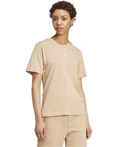 ADIDAS T-SHIRT À MANCHES COURTES JY4963 MARRON POUR FEMME WARSAN-WHITE