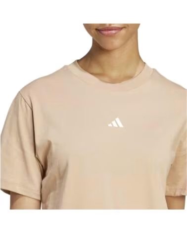 ADIDAS T-SHIRT À MANCHES COURTES JY4963 MARRON POUR FEMME WARSAN-WHITE