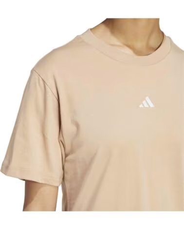 ADIDAS T-SHIRT À MANCHES COURTES JY4963 MARRON POUR FEMME WARSAN-WHITE