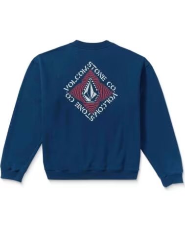 VOLCOM SWEAT-SHIRT A4632504-COS EN BLEU POUR HOMME COSMIC BLUE