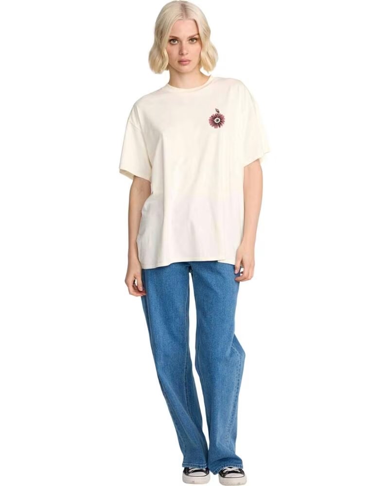 VOLCOM MAGLIETTA MANICA CORTA B3532504-BNE BEIGE DONNA BONE
