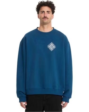 VOLCOM SWEAT-SHIRT A4632504-COS EN BLEU POUR HOMME COSMIC BLUE