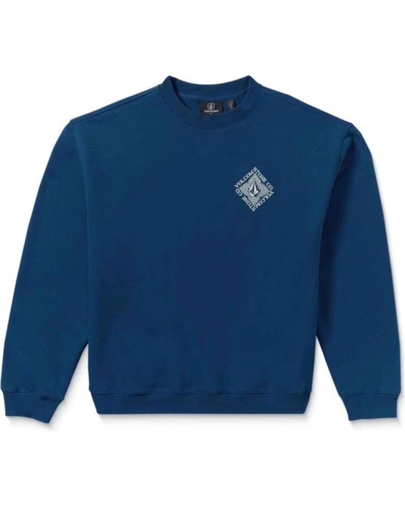 VOLCOM SWEAT-SHIRT A4632504-COS EN BLEU POUR HOMME COSMIC BLUE