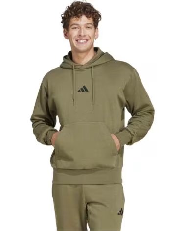 ADIDAS SWEATSHIRT COM CAPUZ JE3799 OLISTR-BLACK