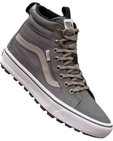 VANS OFF THE WALL BASKETS VN000DAQ1MG1 GRIS UNISEXE GREY-GREY