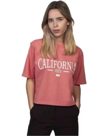JJXX T-SHIRT JXBROOK SS RELAXED VINT TEE ROSA DONNA PINK