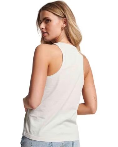 SUPERDRY W6011436A DÉBARDEUR ORIGINALS OFF WHITE