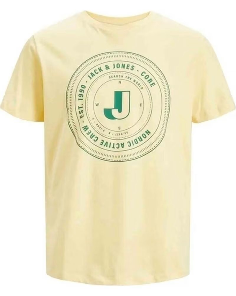 JACK AND JONES KURZARM T-SHIRT JCOVIBES FRONT TEE SS HERREN WHITE