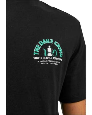JACK AND JONES KURZARM T-SHIRT 12244559 BLACK