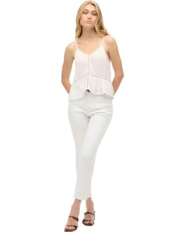 SUPERDRY Top W6011647A-71D en blanco para mujer OFF WHITE