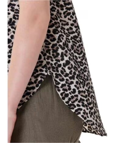 ONLY BLOUSE 15161116 IMPRIMÉ ANIMAL PUMICE STONE