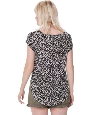 ONLY BLOUSE 15161116 IMPRIMÉ ANIMAL PUMICE STONE