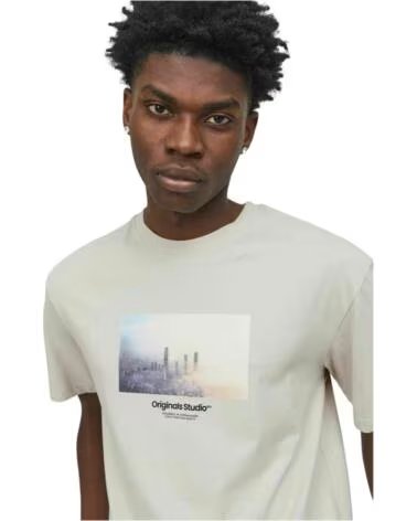 JACK AND JONES KURZARMSHIRT JACKJONES 12250421 MOONBEAN HERREN