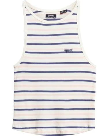 SUPERDRY DÉBARDEUR W6011889A-2IU RAYÉ FEMME NAVY