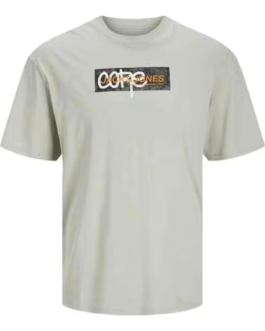 JACK AND JONES KURZARMSHIRT JCOSUMMER PRINT TEE CREW NECK DESERT SAGE