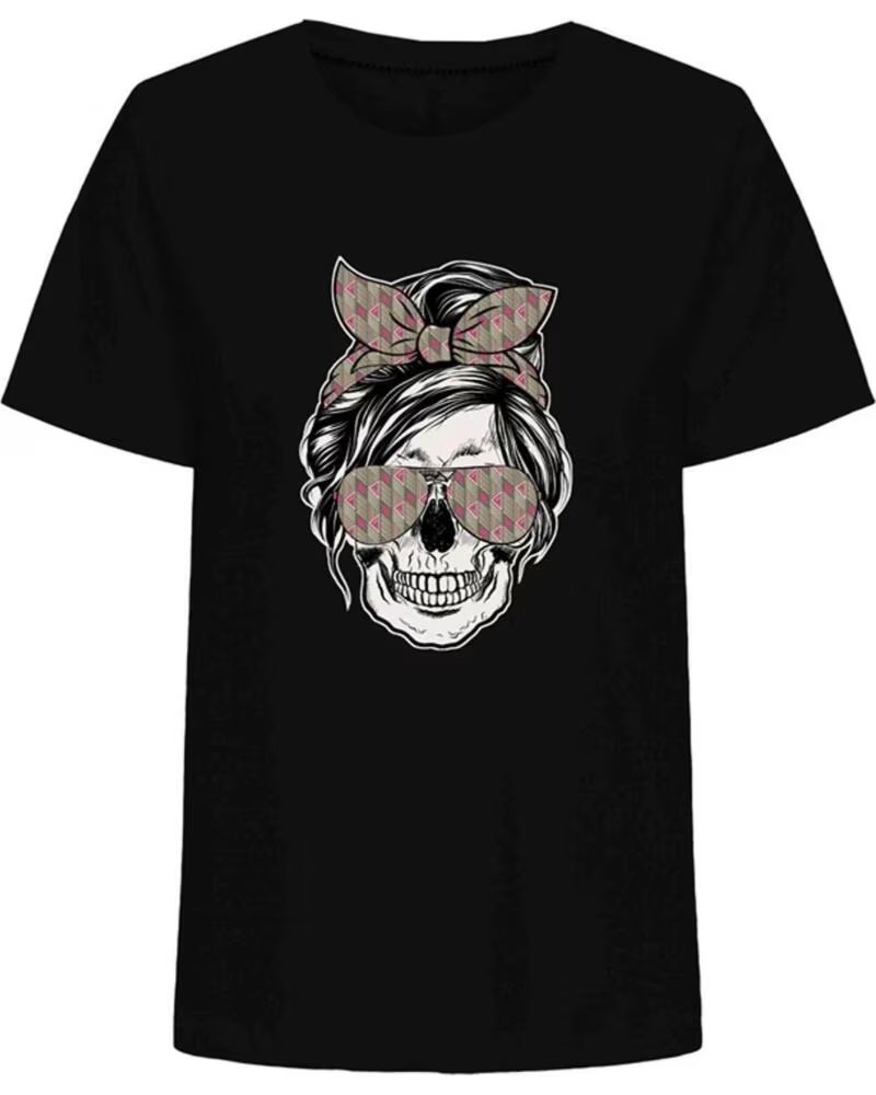 ONLY Camiseta De Manga Corta 15300442 en negro para mujer BLACK