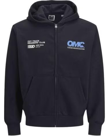 JACK AND JONES KAPUZENPULLOVER JCOREFLEX ZIP STYD SCHWARZ HERREN BLACK
