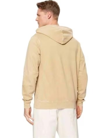 JACK AND JONES KAPUZENPULLOVER JORVESTEBRO WASH SWEAT HOOD BEIGE HERREN HUMUS