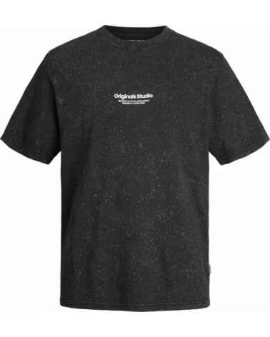 JACK AND JONES KURZARM-T-SHIRT 12256715 SCHWARZ HERREN HUMUS
