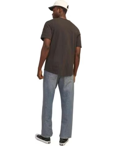 JACK & JONES KURZARM-T-SHIRT 12182498 MULCH FÜR HERREN