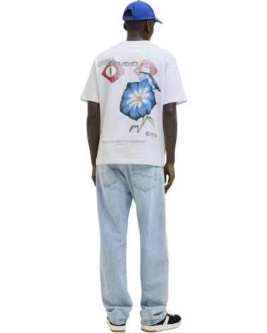 JACK AND JONES T-SHIRT MANICA CORTA 12273160 BRIGHT WHITE