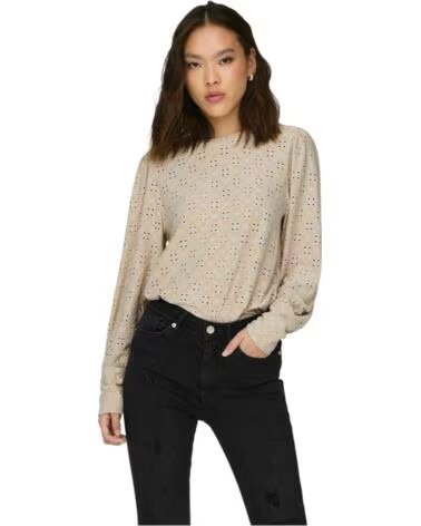 JDY BLOUSE 15320573 ROSE BROWN BEIGE FEMME