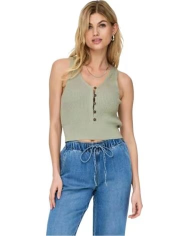 ONLY BLUSA 15341634 VERDE DONNA ELM