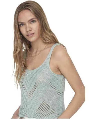 JDY Camiseta De Tirantes 15226348 en verde para mujer JADEITE