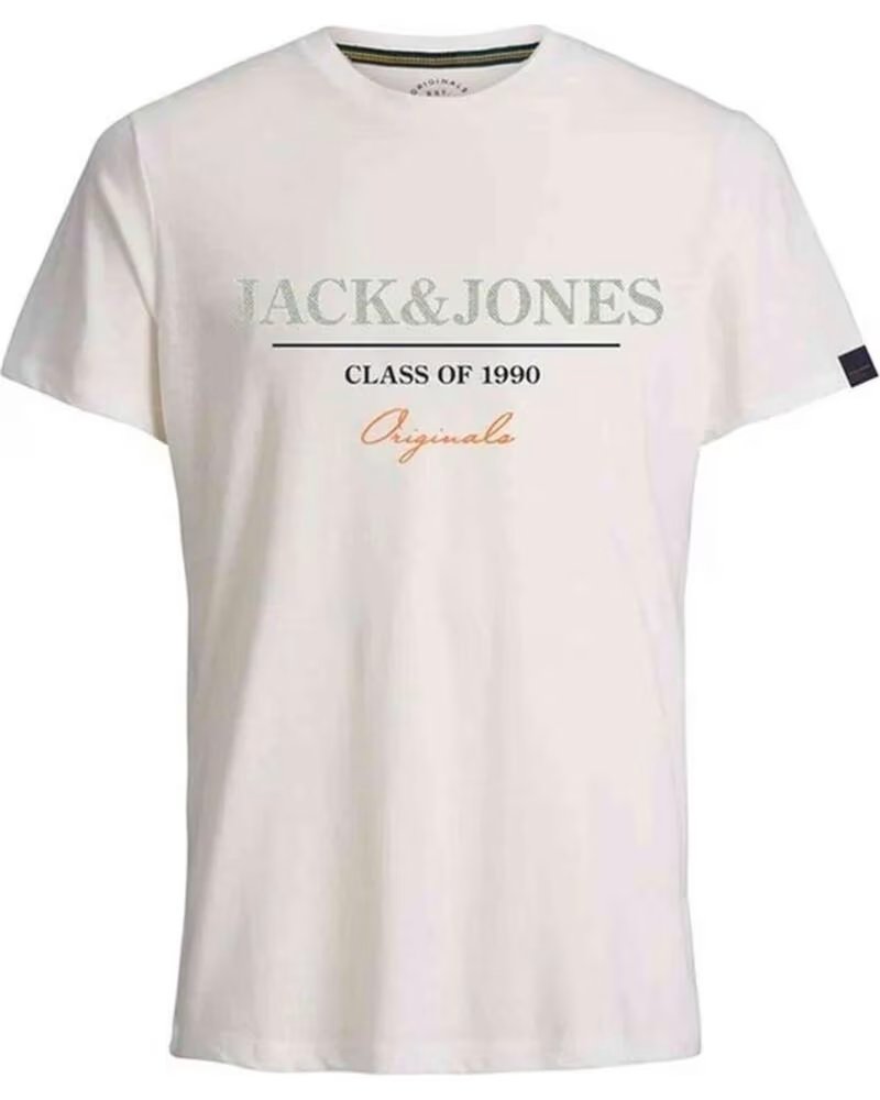 JACK AND JONES KURZARMSHIRT JACKJONES 12205668 HERREN CLOUD DANCER