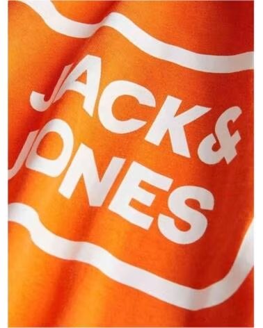 JACK AND JONES KURZARM-T-SHIRT JACKJONES 12204902 IN ORANGE FÜR HERREN