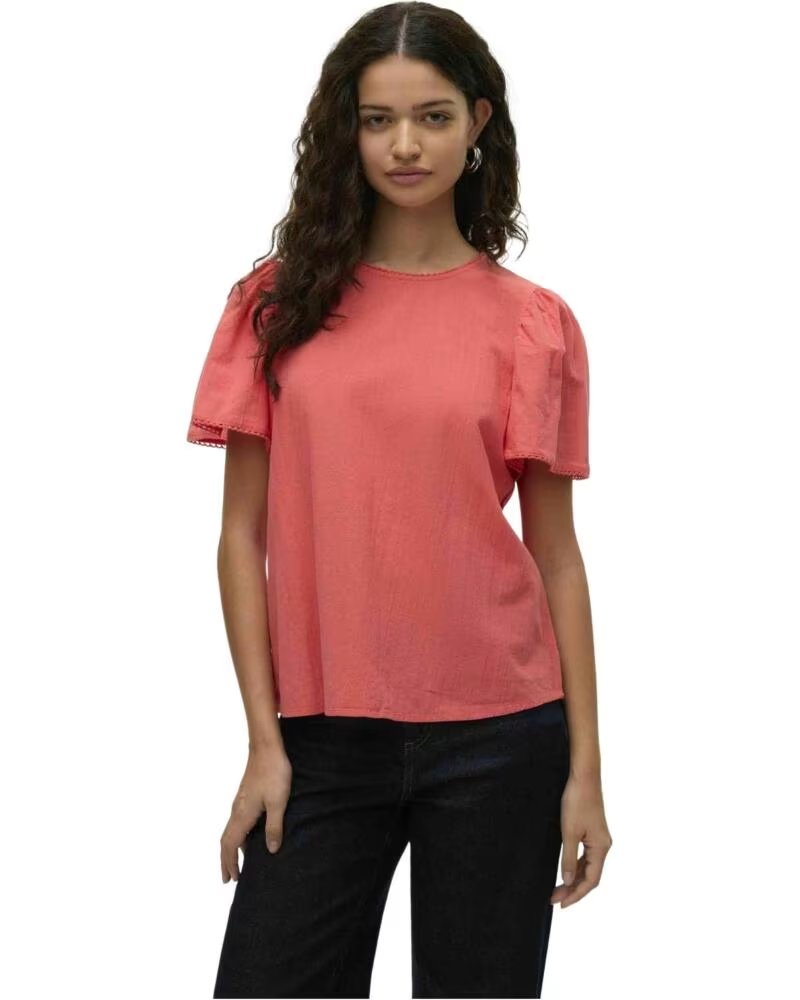 CHEMISIER 10325238 ORANGE DUBARRY VERO MODA