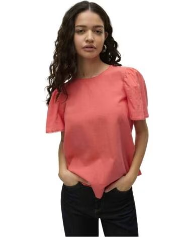 CHEMISIER 10325238 ORANGE DUBARRY VERO MODA