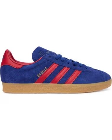 TÉNIS ADIDAS JR6293 UNISSEXO AZUIS COM DETALHES VERMELHOS VICBLU-TMVIRE-GUM3