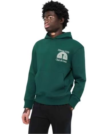 ELLESSE Sudadera Shb23148- Verde en verde para hombre DARK GREEN