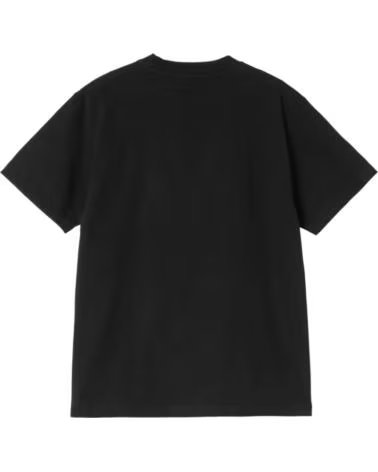 CARHARTT WIP T-SHIRT MANCHES COURTES I035487-89XX WILD DOGS NOIR FEMME BLACK