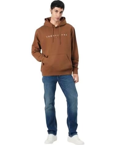 SWEAT À CAPUCHE DM0DM20746-GVP POUR HOMME MARRON MARRóN