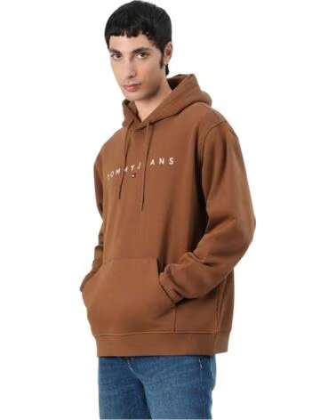 SWEAT À CAPUCHE DM0DM20746-GVP POUR HOMME MARRON MARRóN
