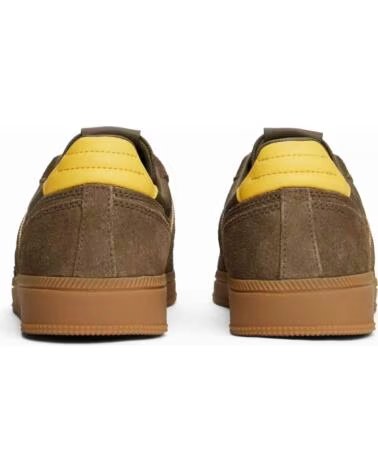 TOMMY JEANS SNEAKER EM0EM01609-RBM BRAUN HERREN MARRóN-AMARILLO