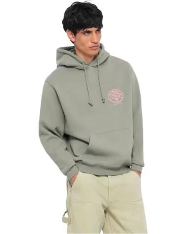TOMMY JEANS SWEAT À CAPUCHE DM0DM22088-M1L VERT HOMME VERDE